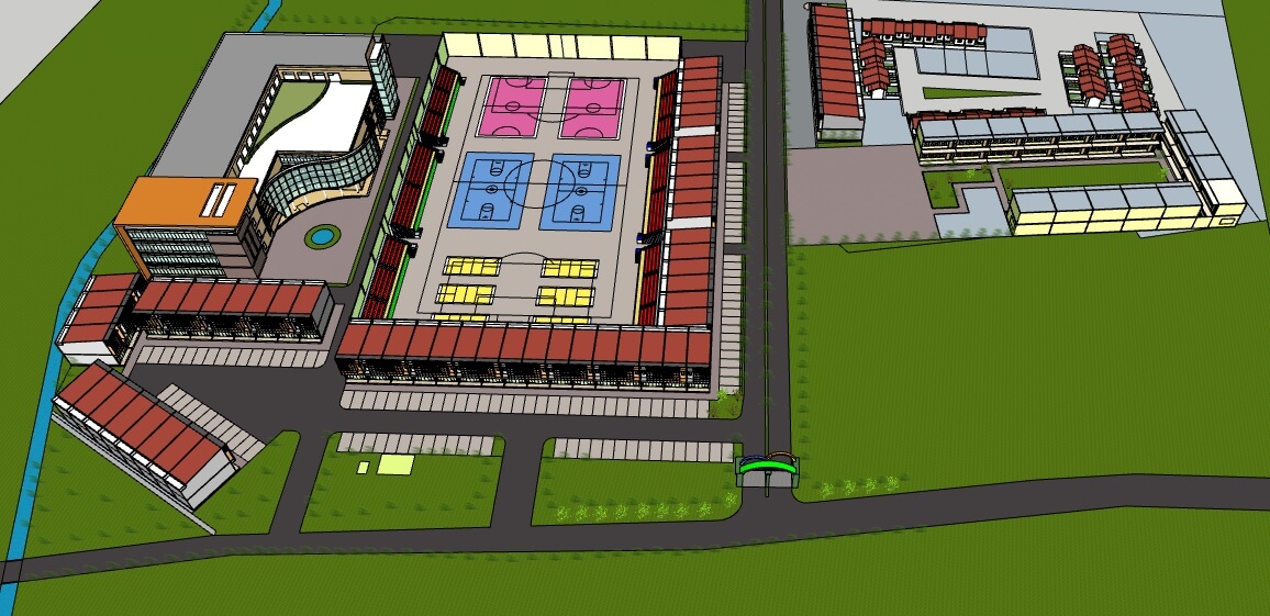 Tampak Gerbang Utama Green Citayam City